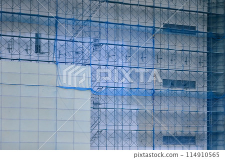 Image of soundproof panel of demolished building Image of soundproof panel of demolished building 114910565