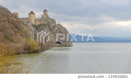 Golubac Fortress Danube River Golubac Fortress Danube River 114910802