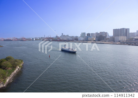 Scenery of Tokyo Harbor 114911342