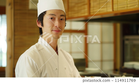 Japanese Restaurant Chef Japanese Restaurant Chef 114911769