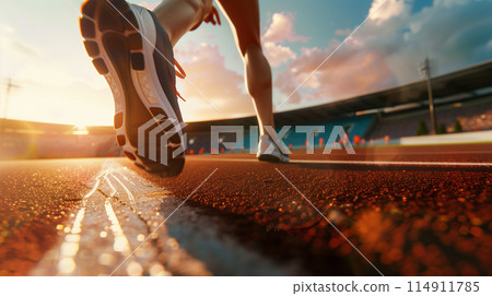 田徑運動員的腳 田徑運動員的腳 114911785