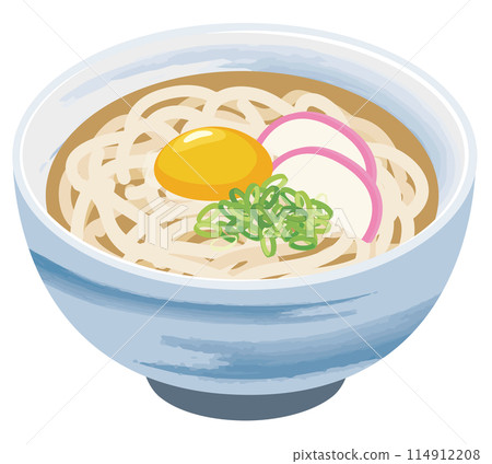 餐點_日本料理_麵條_月見烏龍麵 114912208