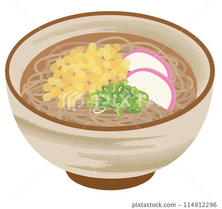 Meals_Japanese_Noodles_Tanuki Soba Meals_Japanese_Noodles_Tanuki Soba 114912296