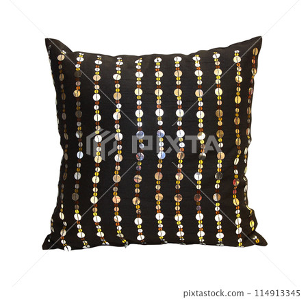 Black pillow Black pillow 114913345