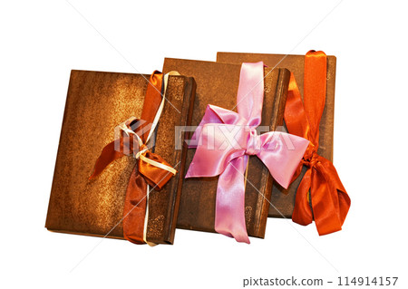 Notebook with bows 114914157