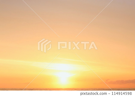 美麗的日出天空 114914598