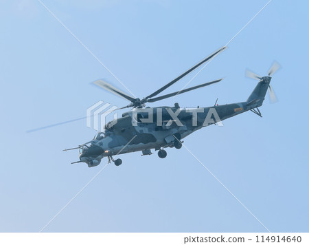 Mi-24 Hind attack helicopter Mi-24 Hind attack helicopter 114914640