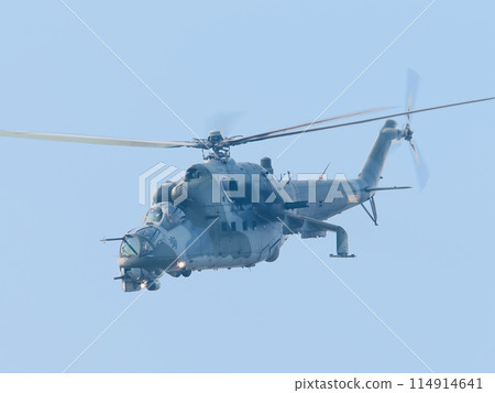 Mi-24 Hind attack helicopter 114914641