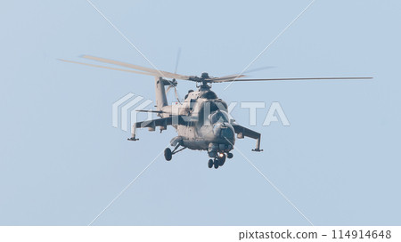 Mi-24 Hind attack helicopter Mi-24 Hind attack helicopter 114914648
