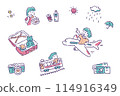 旅行的女孩~飛機 114916349