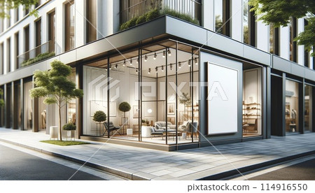 Modern interior shop 114916550