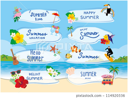 熱帶框架框架集 114920336