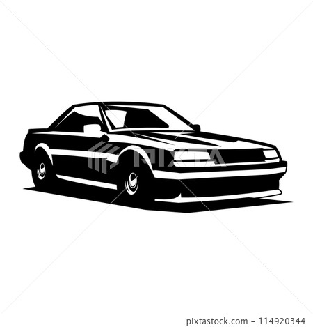 1976 Lotus Spirit car logo. Vector design silhouette appearing from the front. best for logo, badge, emblem, icon, sticker design. available in eps 10 1976 Lotus Spirit car logo. Vector design silhouette appearing from the front. best for logo, badge, emblem, icon, sticker design. available in eps 10 114920344