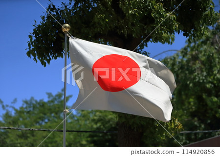 Flag of Hinomaru Flag of Hinomaru 114920856
