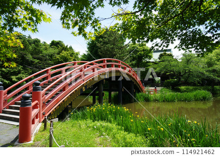 從中島看到的稱名寺反橋 從中島看到的稱名寺反橋 114921462