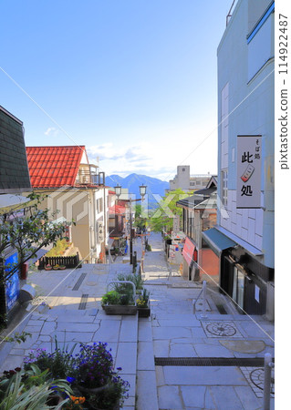 Ikaho Onsen Stone Stairway Ikaho Onsen Stone Stairway 114922487