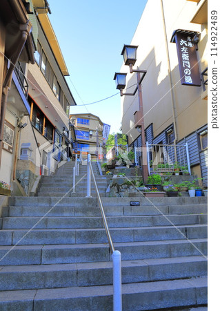 Ikaho Onsen Stone Stairway 114922489
