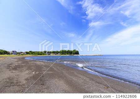 Blue sky and sea Blue sky and sea 114922606