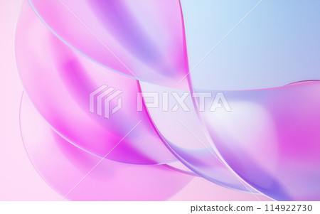 Flowing wave transparent glass cloth, 3d Flowing wave transparent glass cloth, 3d 114922730