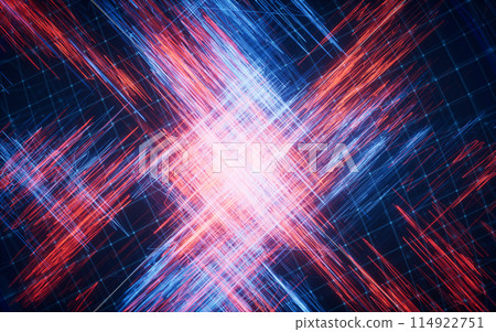 Random sketch lines background, 3d rendering. 114922751