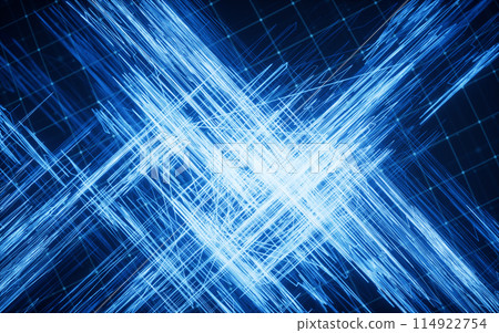 Random sketch lines background, 3d rendering. 114922754