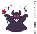 Hand-drawn illustration of an evil mage character from the game 114923031