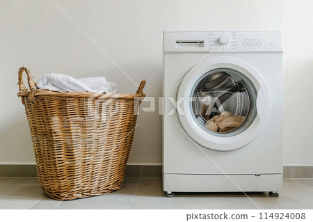 laundry basket in laundry 114924008