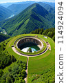 Underground temple on the mountaintop 114924094