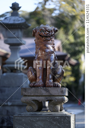 Oarai Isosaki Shrine Guardian Dogs Oarai Isosaki Shrine Guardian Dogs 114924331
