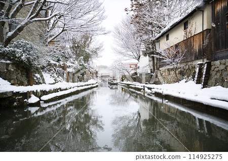 Snow Scene at Hachimanbori, January 2023 Snow Scene at Hachimanbori, January 2023 114925275