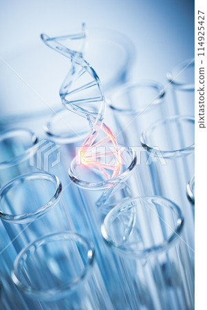 Chemical glassware in the laboratory, 3d Chemical glassware in the laboratory, 3d 114925427