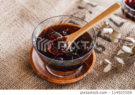 coffee jelly  114925509