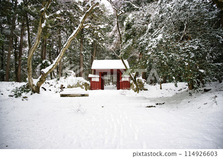 2023 年 1 月百濟寺雪景 114926603