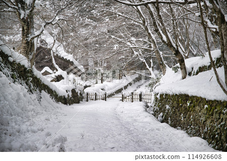 2023 年 1 月百濟寺雪景 114926608