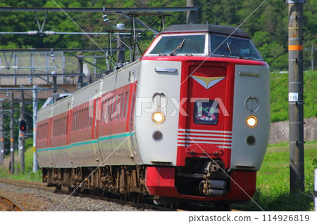 Hakubi Line 381 series 114926819