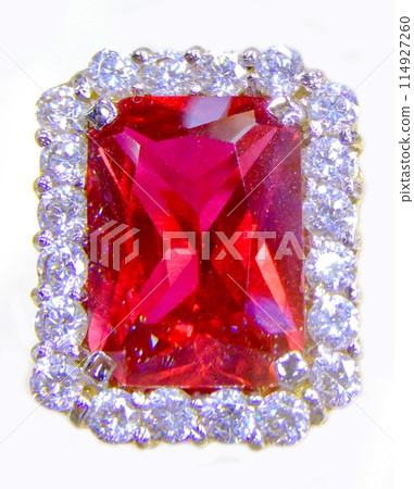 Ruby diamond 114927260
