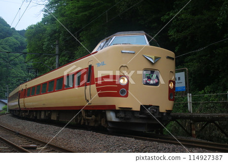 Hakubi Line 381 series 114927387