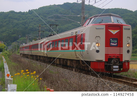 Hakubi Line 381 series 114927458