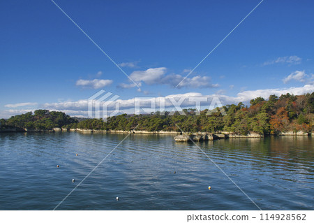 [Miyagi Prefecture] View of Omote Matsushima from horseback 114928562