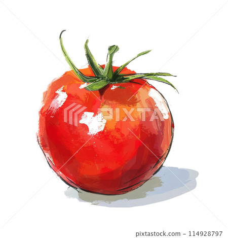 tomato illustration 114928797