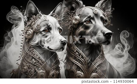 穿著機械套裝的狗戰士 114930064