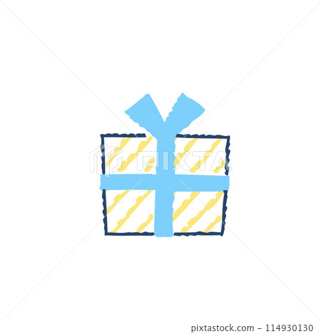 Gift box with ribbon Gift box with ribbon 114930130