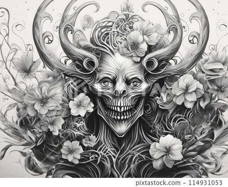 An apocalypse where forbidden demons gather in a dark world 114931053