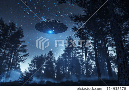 ufo, unidentified flying object, spacecraft 114932876
