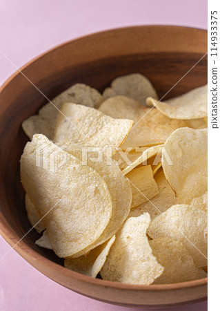 香脆可口的薯片 114933375