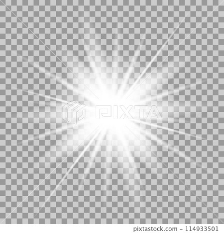 Vector glowing light effect . 114933501