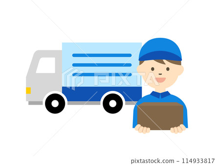 送貨卡車圖標 送貨卡車圖標 114933817