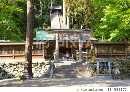 Nyukawakami Shrine Shimosha (Shimoichi Town, Yoshino District, Nara Prefecture) Nyukawakami Shrine Shimosha (Shimoichi Town, Yoshino District, Nara Prefecture) 114935172