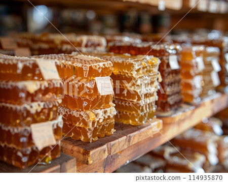 Honey is Delicious and Sustainable Environmentally-friendly-food-production 114935870