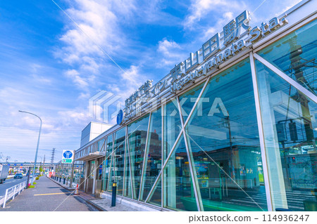 日本橫濱城市景觀 橫濱市營地鐵綠線東山田站等景觀 114936247